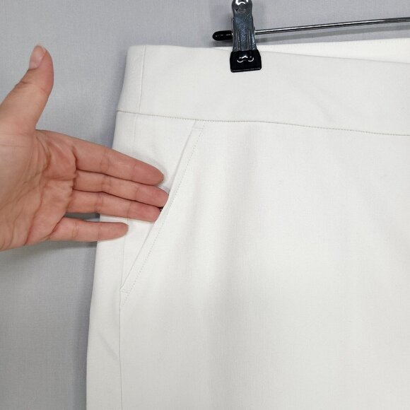 Spanx Ankle Straight Pants Plus Size 2X Silver Lining On The Go Body Shaping - Picture 9 of 16